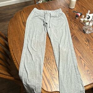 Gray Nike athletic sweatpants. S